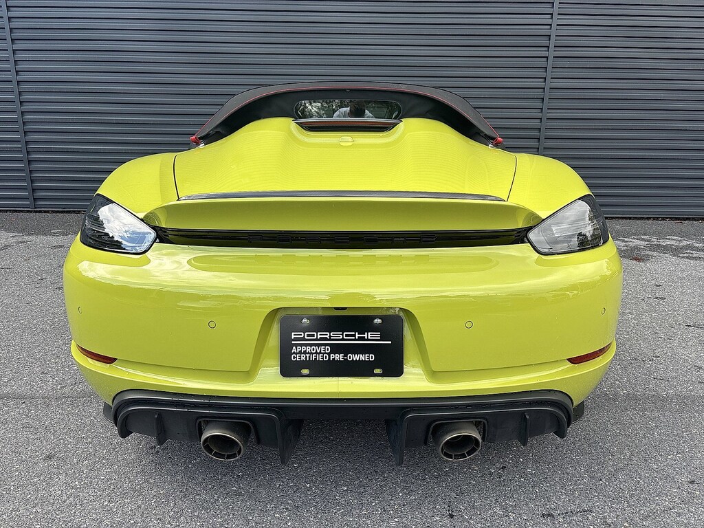 Certified 2025 Porsche 718 Spyder RS Convertible