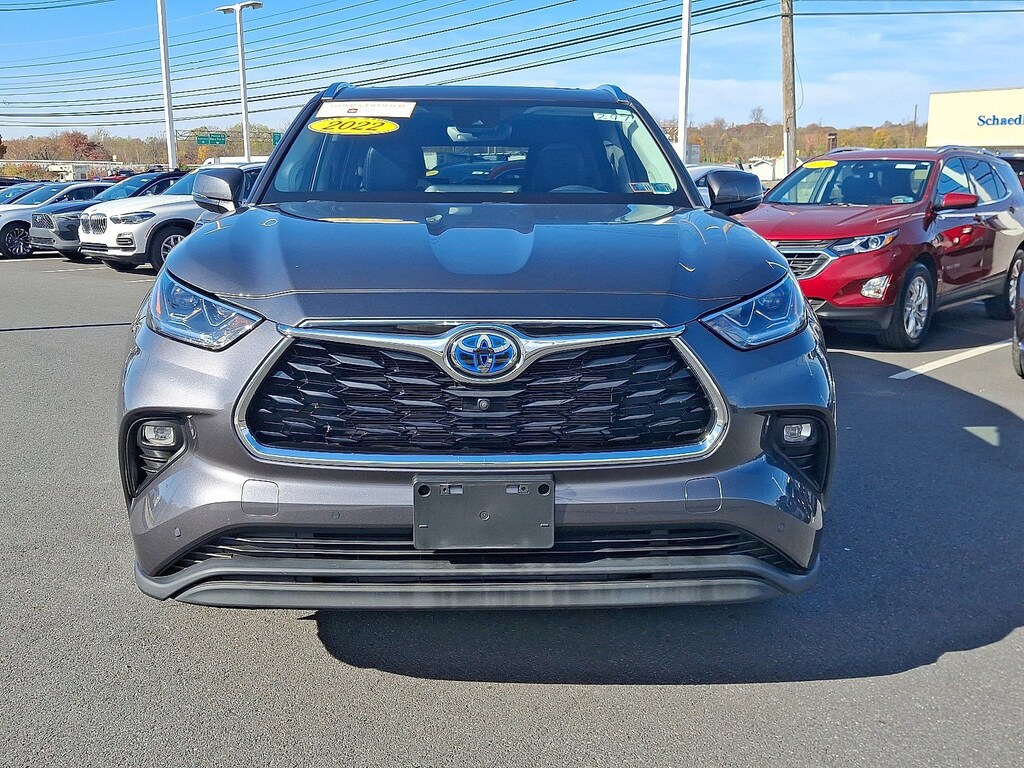 Certified 2022 Toyota Highlander Hybrid Limited SUV