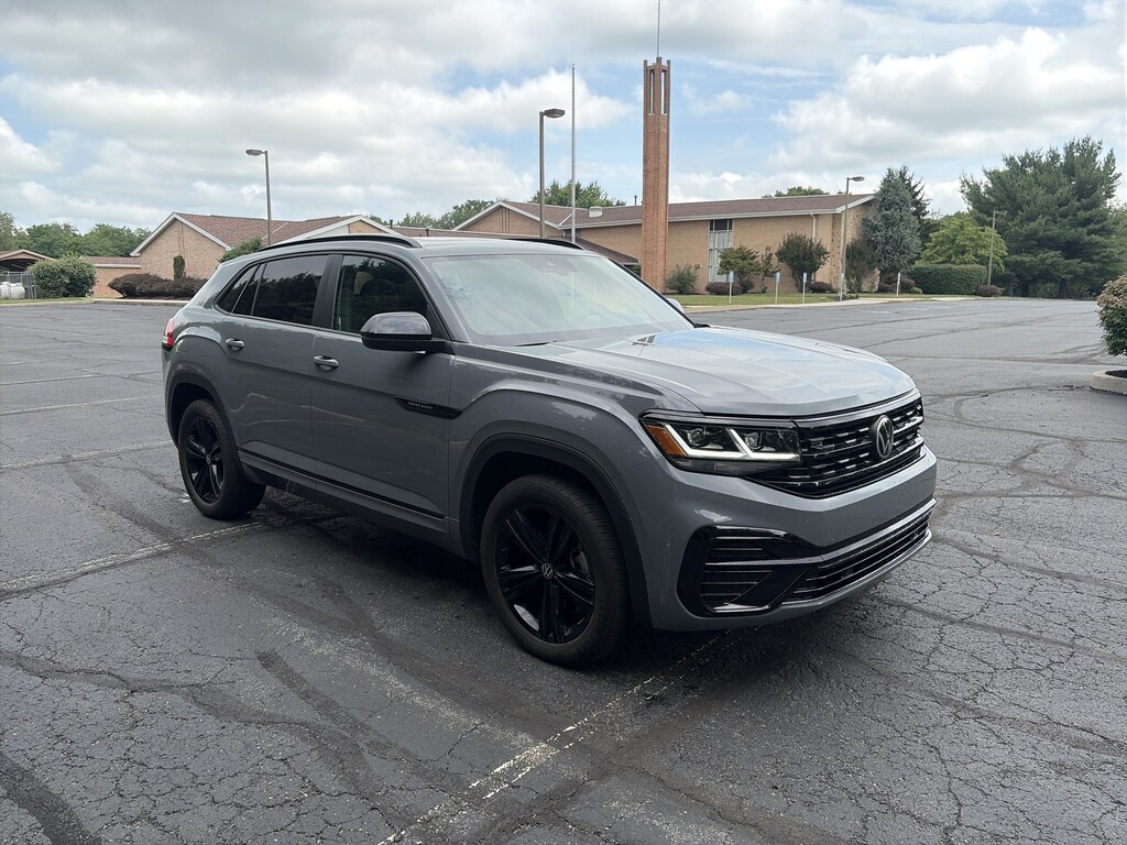 Certified 2023 Volkswagen Atlas Cross Sport 3.6L V6 SEL R-Line Black SUV