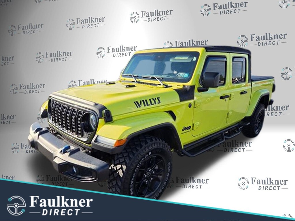 Used 2024 Jeep Gladiator Willys Truck Crew Cab