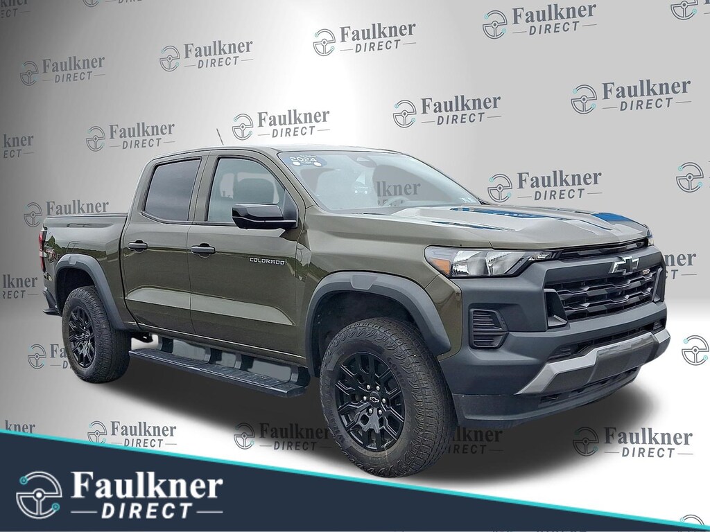 Certified 2024 Chevrolet Colorado 4WD Trail Boss Truck Crew Cab