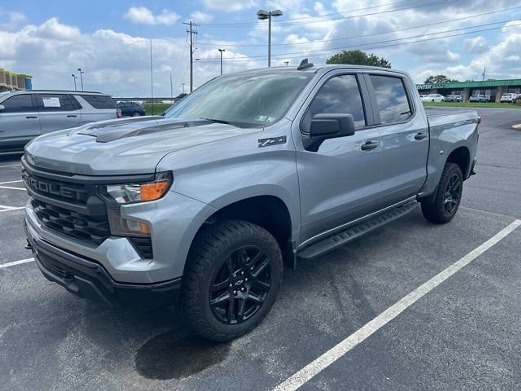 Certified 2024 Chevrolet Silverado 1500 Custom Trail Boss Truck Crew Cab