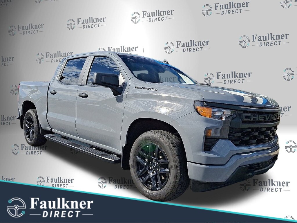 Certified 2024 Chevrolet Silverado 1500 Custom Truck Crew Cab