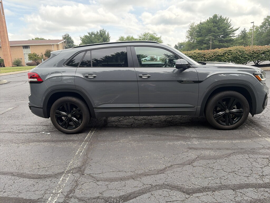 Certified 2023 Volkswagen Atlas Cross Sport 3.6L V6 SEL R-Line Black SUV