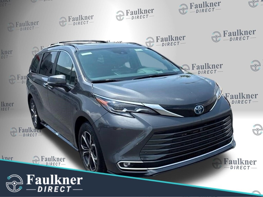 Certified 2025 Toyota Sienna Platinum Van Passenger Van