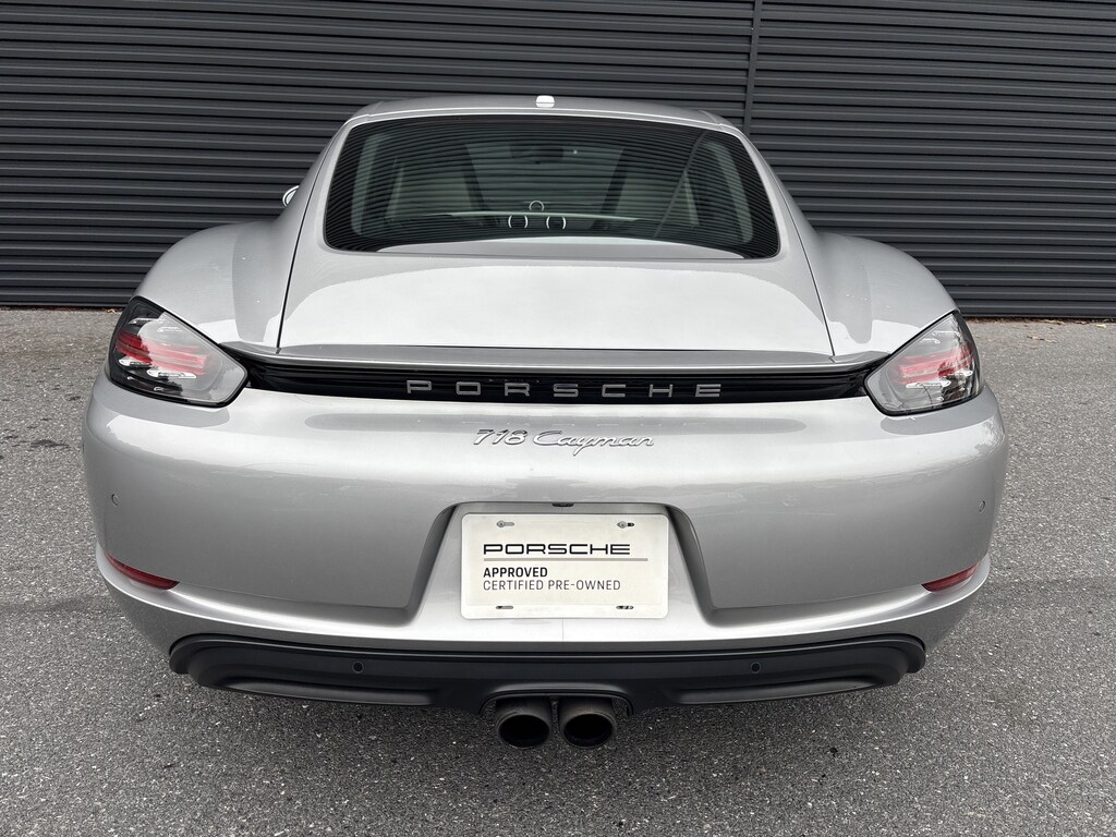 Certified 2018 Porsche 718 Cayman Coupe