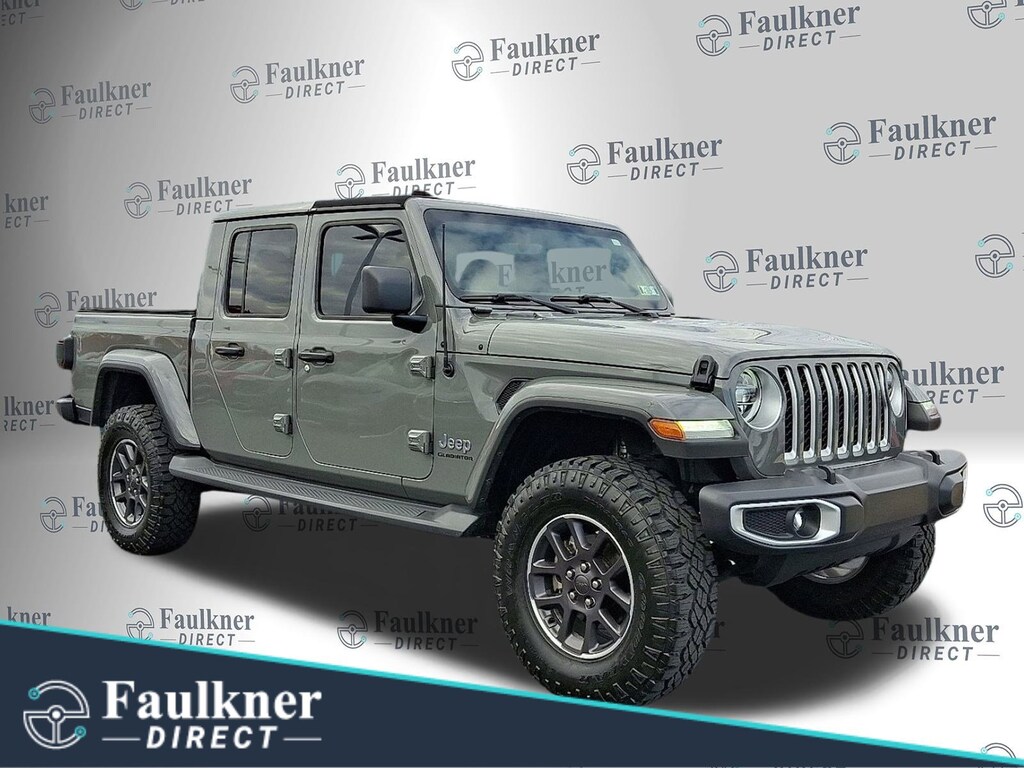 Used 2021 Jeep Gladiator Overland Truck Crew Cab