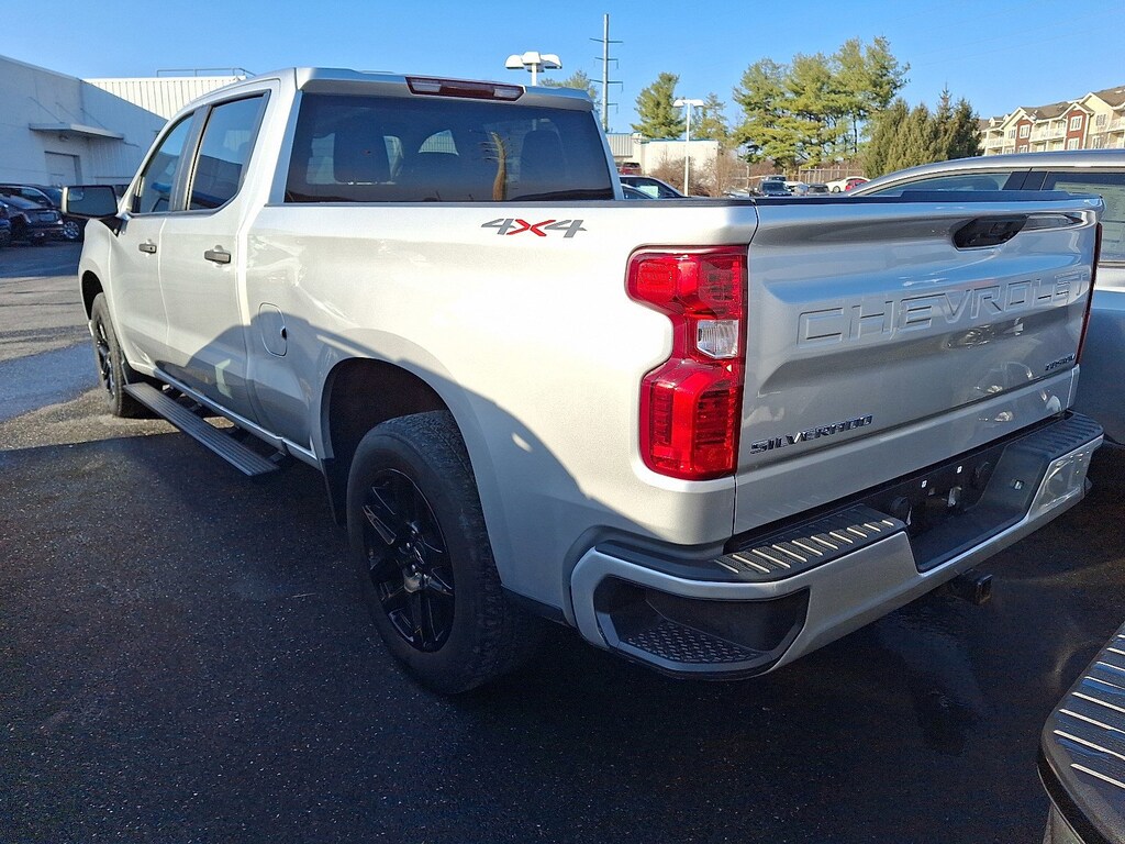 Certified 2022 Chevrolet Silverado 1500 Custom Truck Crew Cab