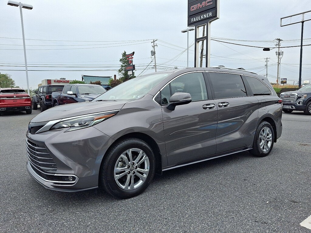 Used 2024 Toyota Sienna Platinum Van Passenger Van