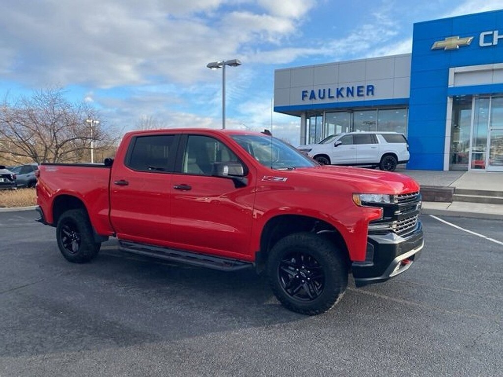 Used 2019 Chevrolet Silverado 1500 LT Trail Boss Truck Crew Cab