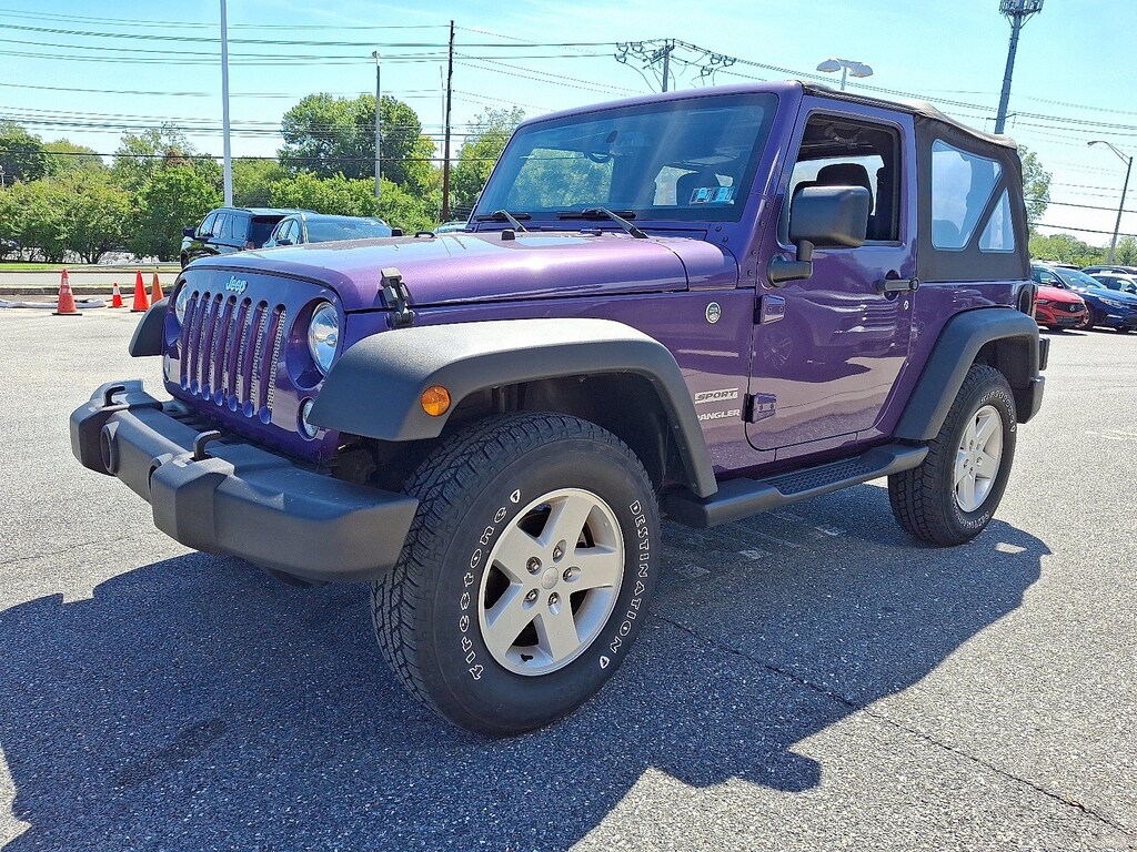 Certified 2017 Jeep Wrangler Sport SUV