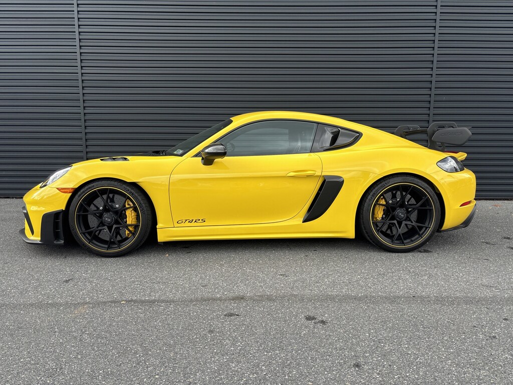 Certified 2023 Porsche 718 Cayman GT4 RS Coupe