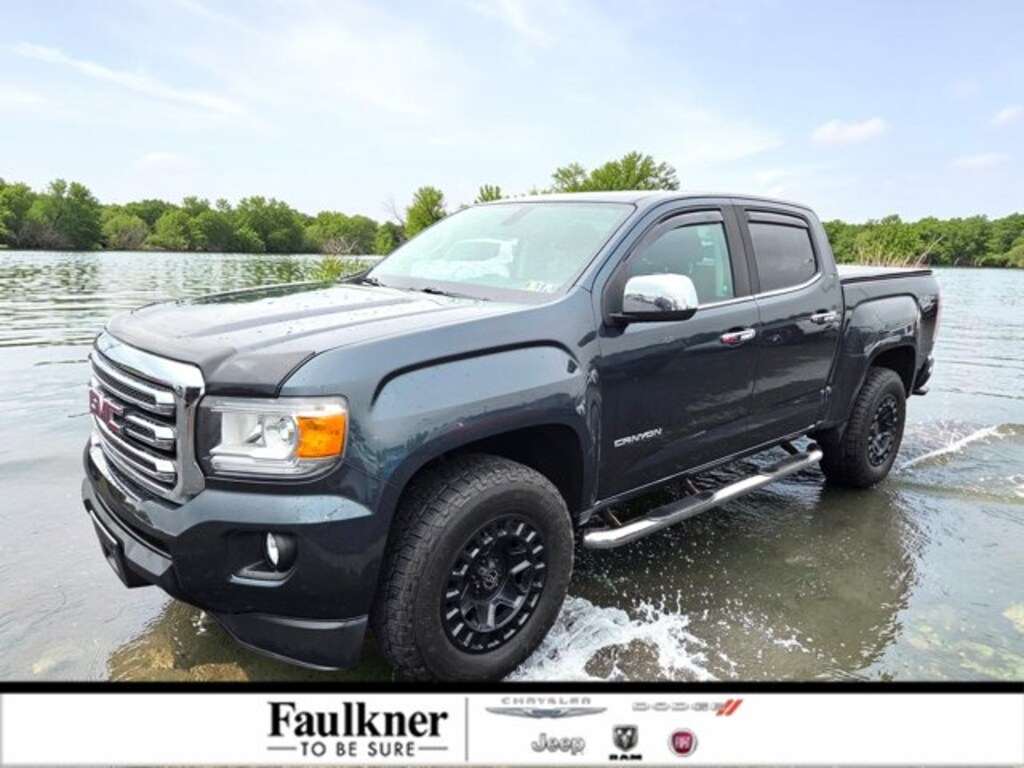 Used 2017 GMC Canyon 4WD SLE Truck Crew Cab