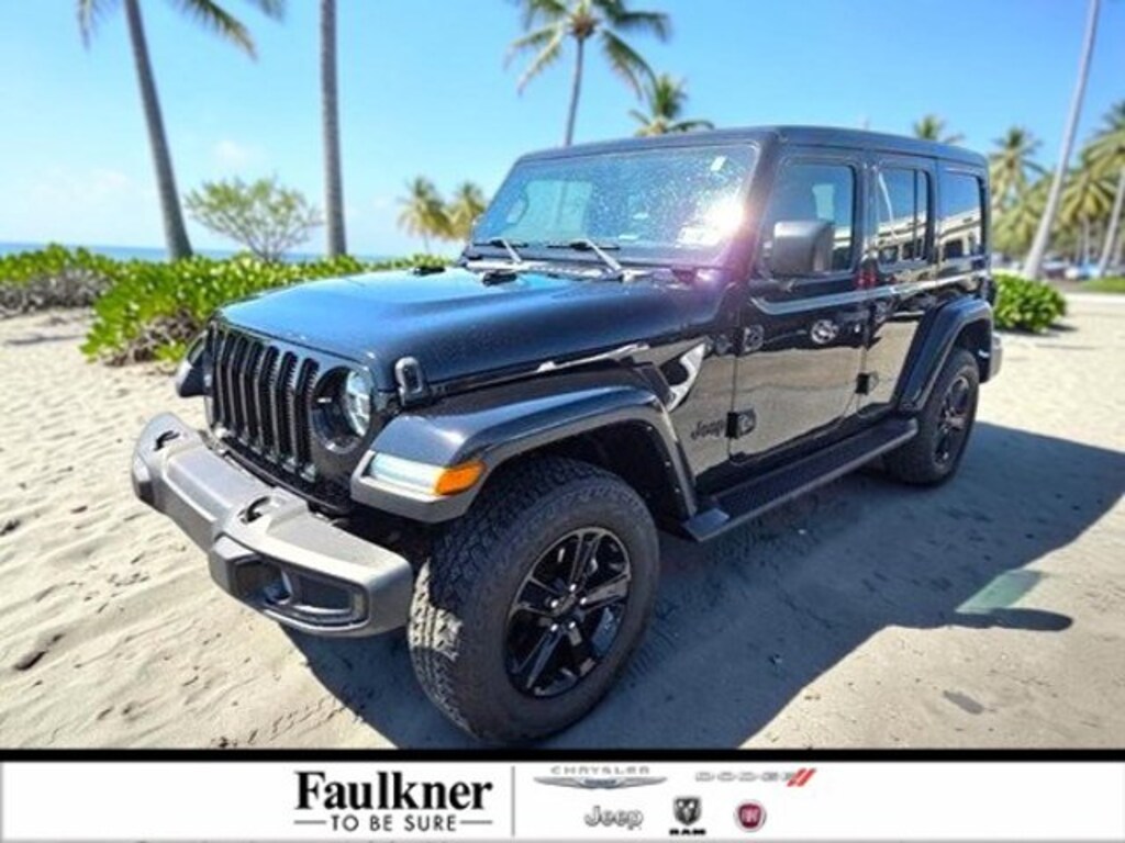 Used 2022 Jeep Wrangler Unlimited Sahara Altitude SUV