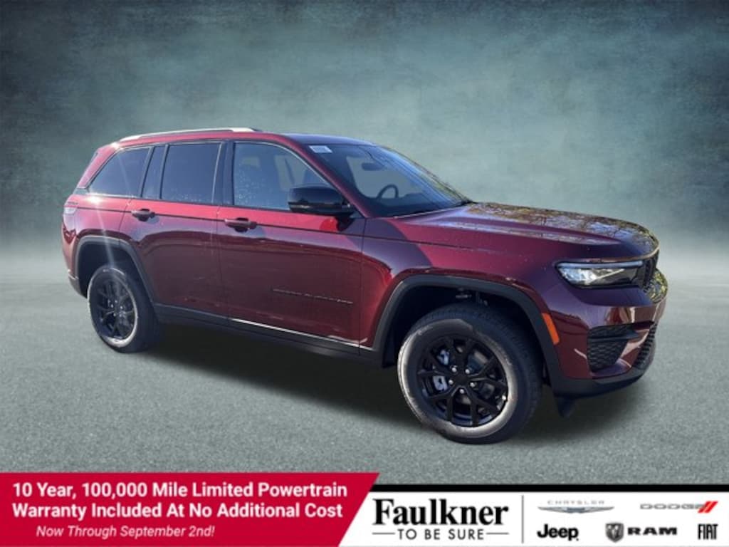 New 2025 Jeep Grand Cherokee ALTITUDE X 4X4 Sport Utility