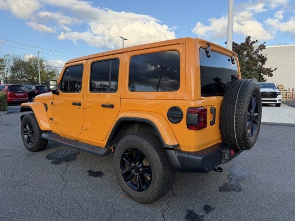 Used 2021 Jeep Wrangler Unlimited Sahara Altitude SUV