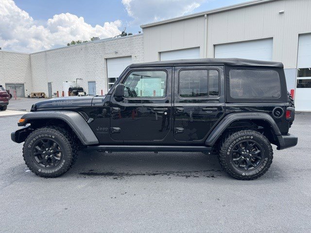 Certified 2021 Jeep Wrangler Unlimited Willys with VIN 1C4HJXDG4MW696686 for sale in Mechanicsburg, PA