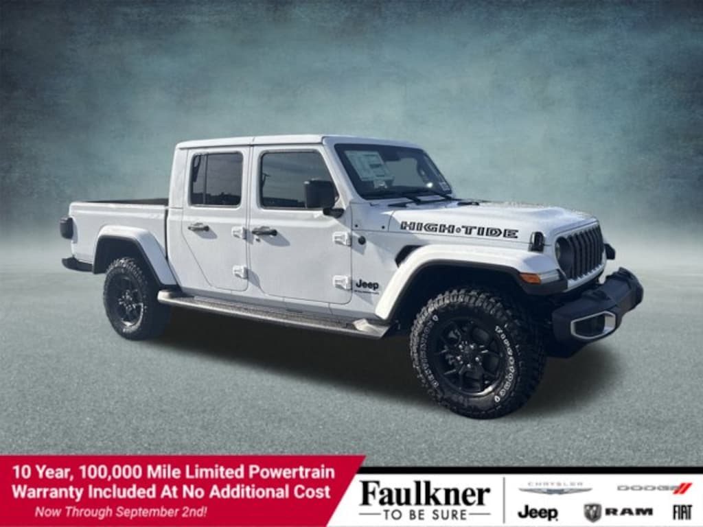 New 2025 Jeep Gladiator HIGH TIDE 4X4 Pickup