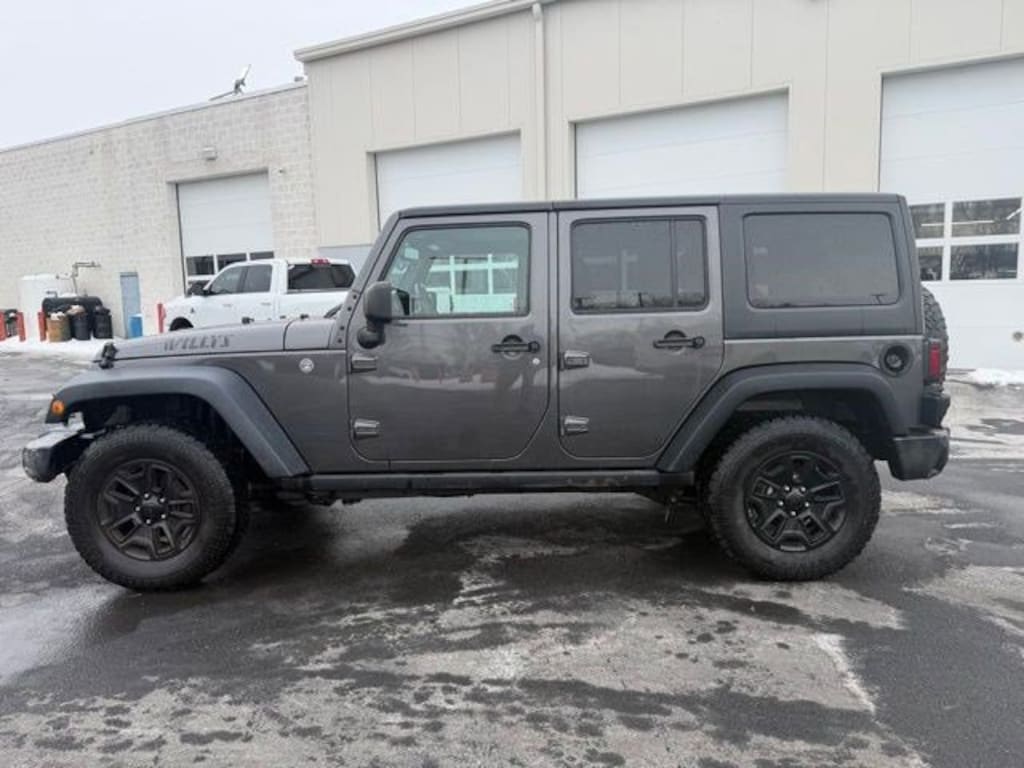 Used 2016 Jeep Wrangler JK Unlimited Willys Wheeler SUV