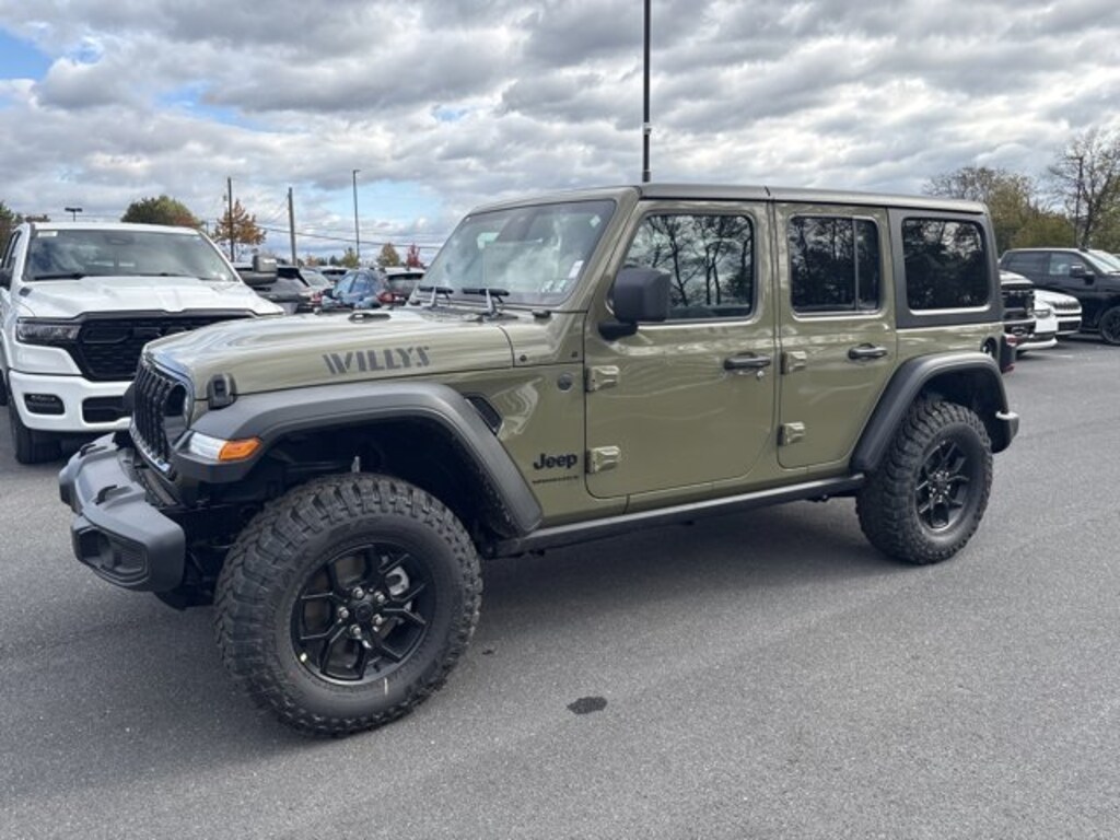 New 2026 Jeep Wrangler 4-DOOR WILLYS Sport Utility
