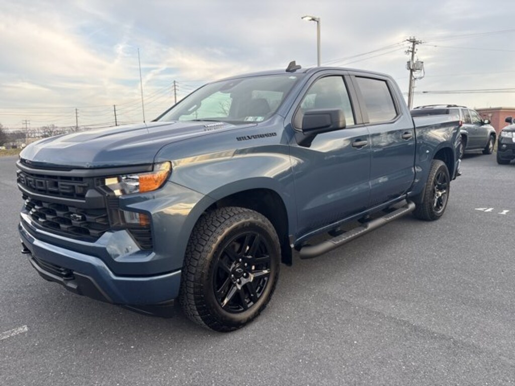 Used 2024 Chevrolet Silverado 1500 Custom Truck Crew Cab
