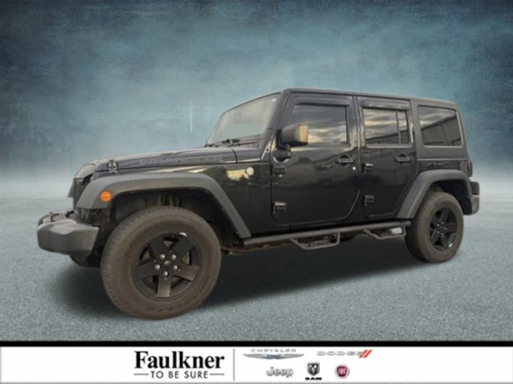 Used 2016 Jeep Wrangler JK Unlimited Black Bear SUV