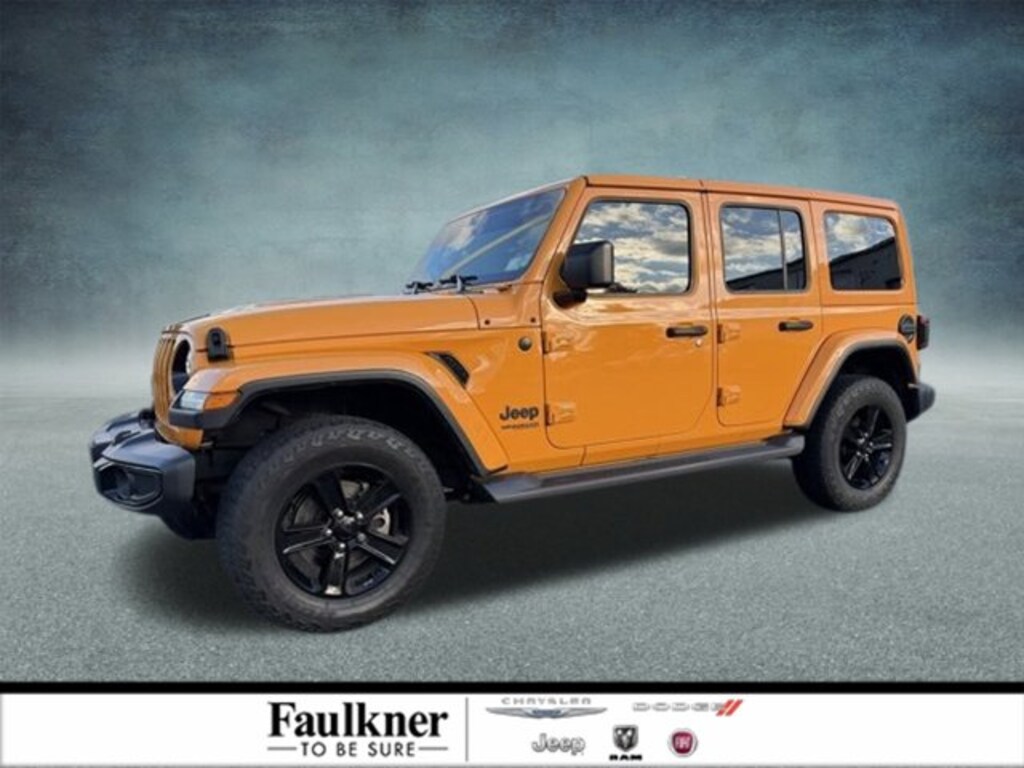 Used 2021 Jeep Wrangler Unlimited Sahara Altitude SUV