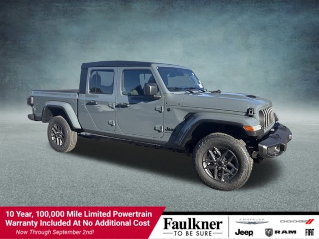 New 2026 Jeep Gladiator SPORT S 4X4 Pickup