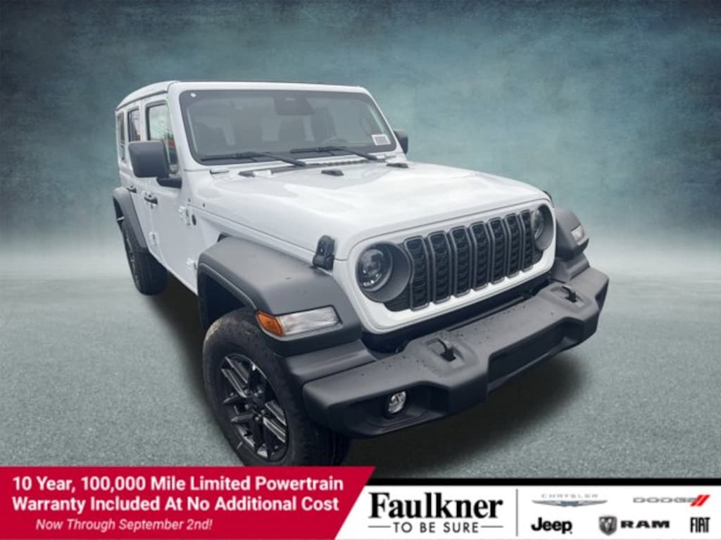 New 2026 Jeep Wrangler 4-DOOR SPORT S Sport Utility