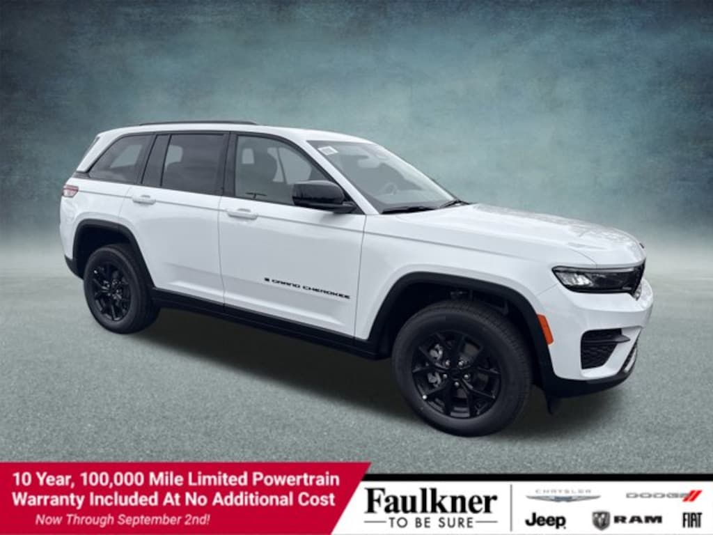 New 2025 Jeep Grand Cherokee ALTITUDE X 4X4 Sport Utility