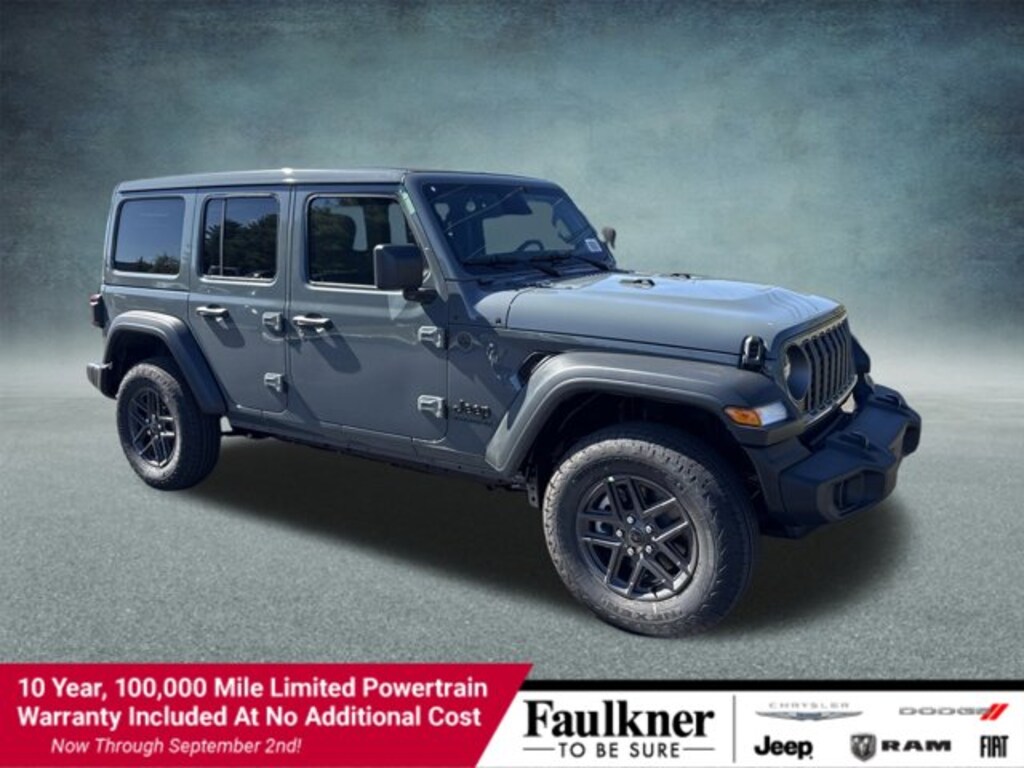 New 2026 Jeep Wrangler 4-DOOR SPORT S Sport Utility