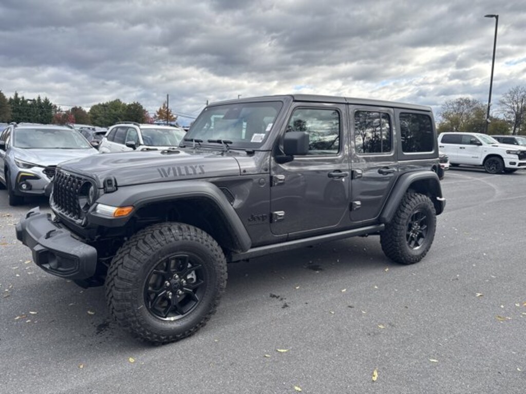 New 2026 Jeep Wrangler 4-DOOR WILLYS Sport Utility