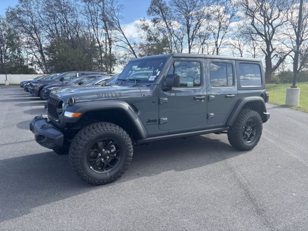 New 2026 Jeep Wrangler 4-DOOR WILLYS Sport Utility