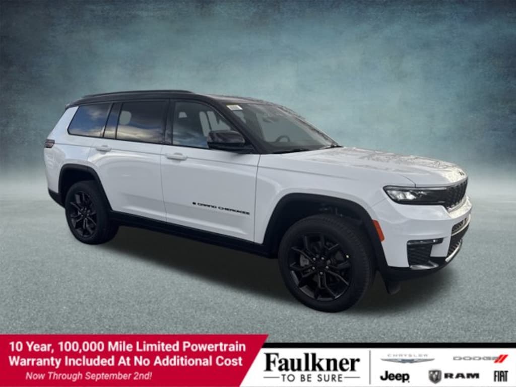 New 2025 Jeep Grand Cherokee L LIMITED 4X4 Sport Utility