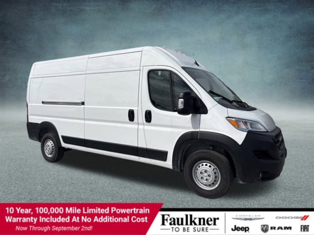 New 2025 Ram ProMaster PROMASTER 3500 TRADESMAN CARGO VAN HIGH ROOF 136' Cargo Van