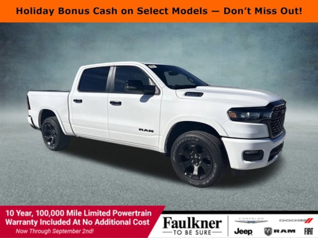 New 2025 Ram 1500 BIG HORN CREW CAB 4X4 5'7 BOX Pickup