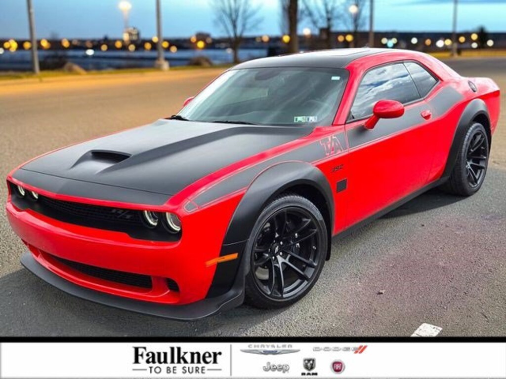 Certified 2022 Dodge Challenger R/T Scat Pack Widebody Coupe