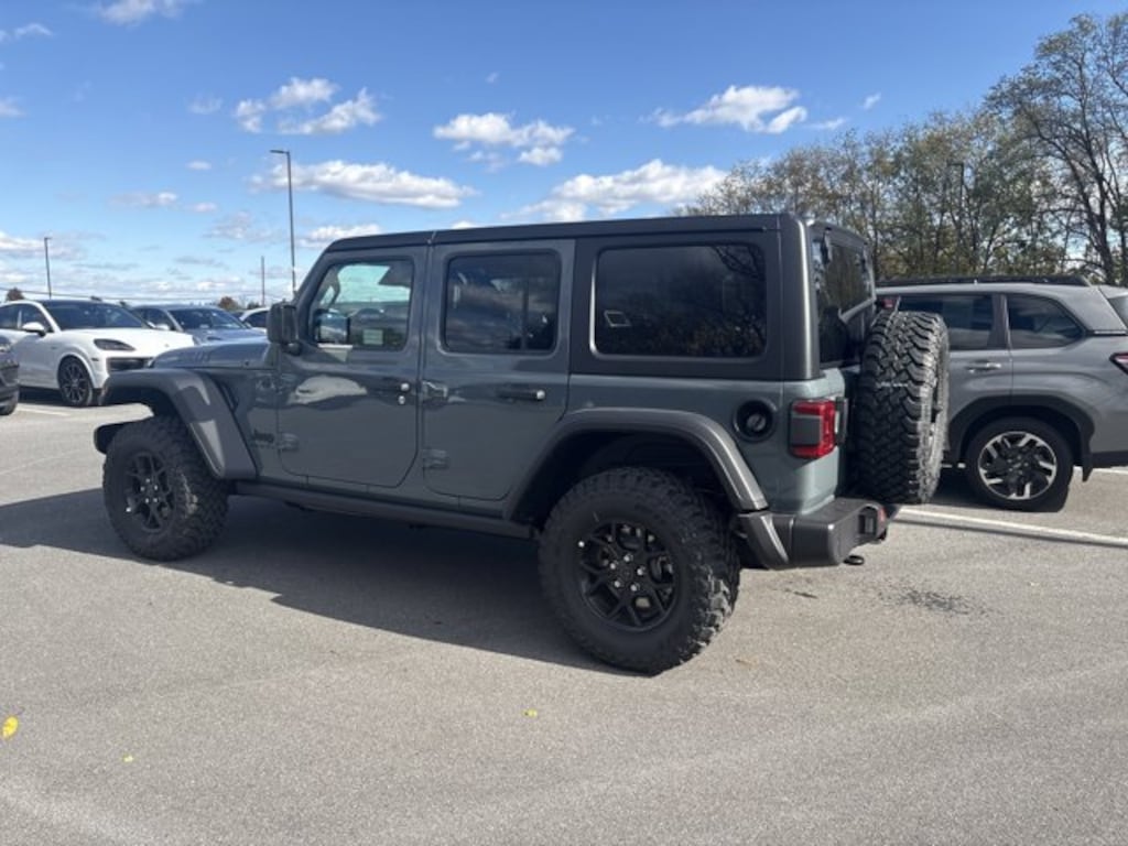 New 2026 Jeep Wrangler 4-DOOR WILLYS Sport Utility