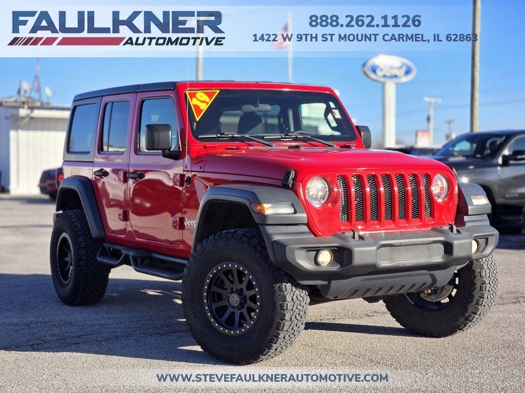 Certified 2019 Jeep Wrangler Unlimited Sport S SUV