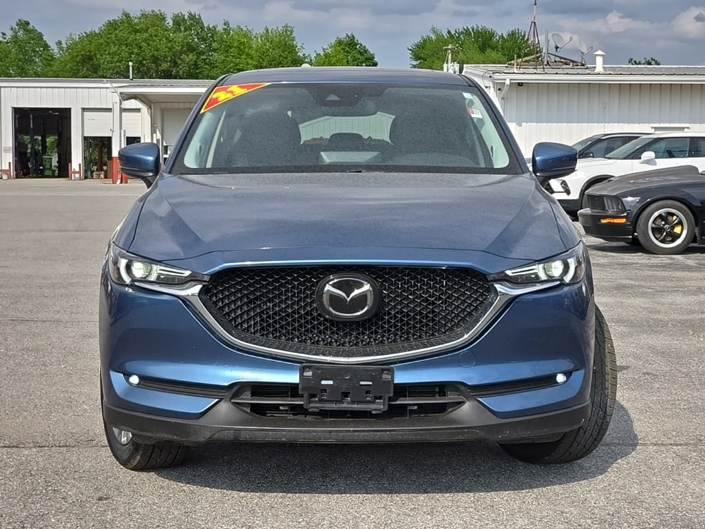 Certified 2021 Mazda CX-5 Grand Touring with VIN JM3KFBDM5M0331802 for sale in Mount Carmel, IL