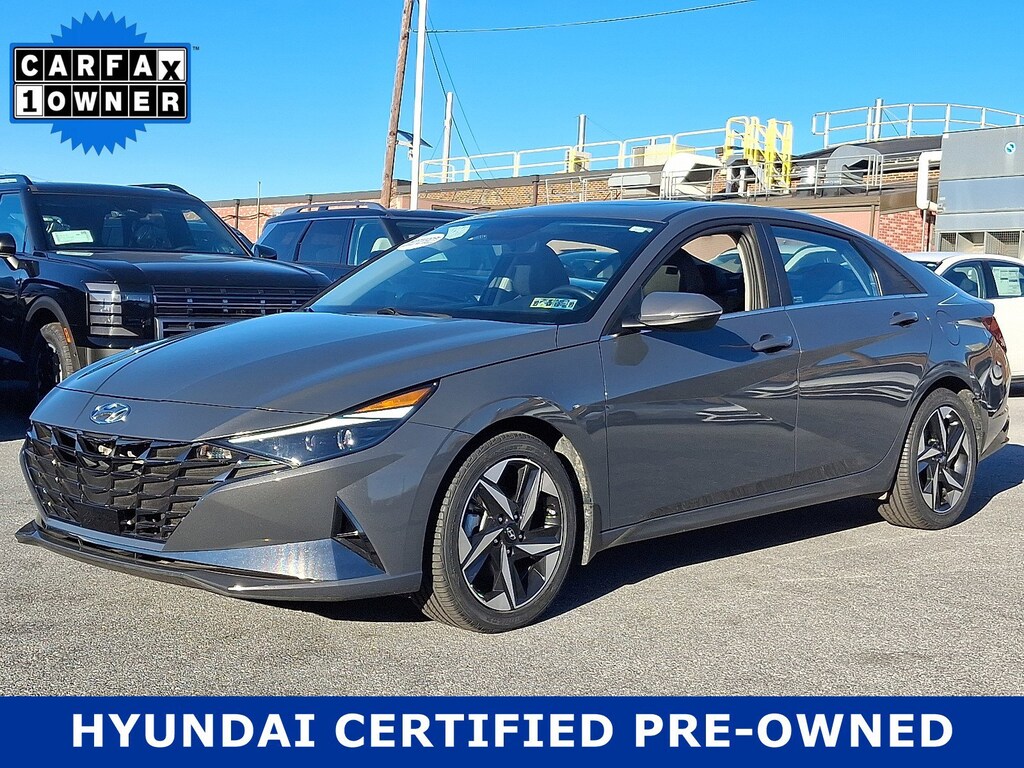Certified 2023 Hyundai Elantra Hybrid Limited Limited DCT