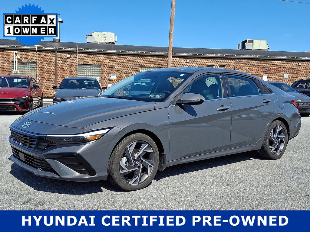 Certified 2025 Hyundai Elantra Hybrid Limited Limited DCT