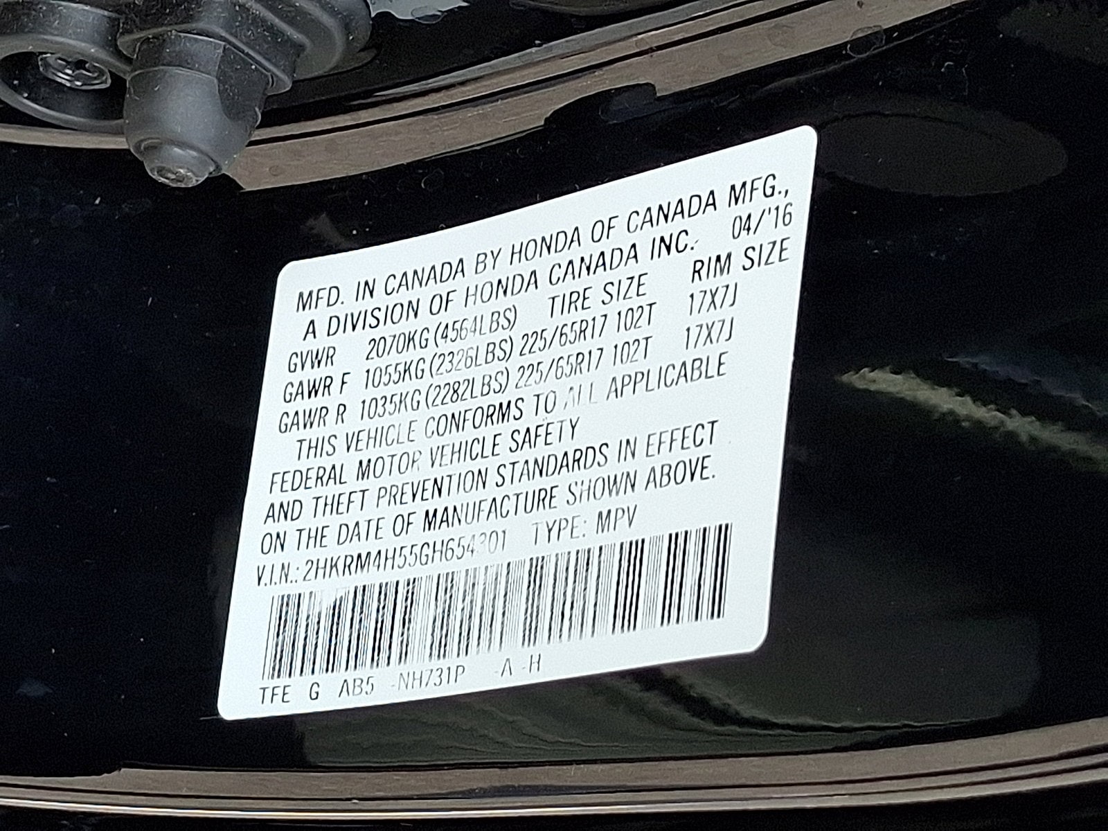 2016 Honda CR-V EX - Photo 26