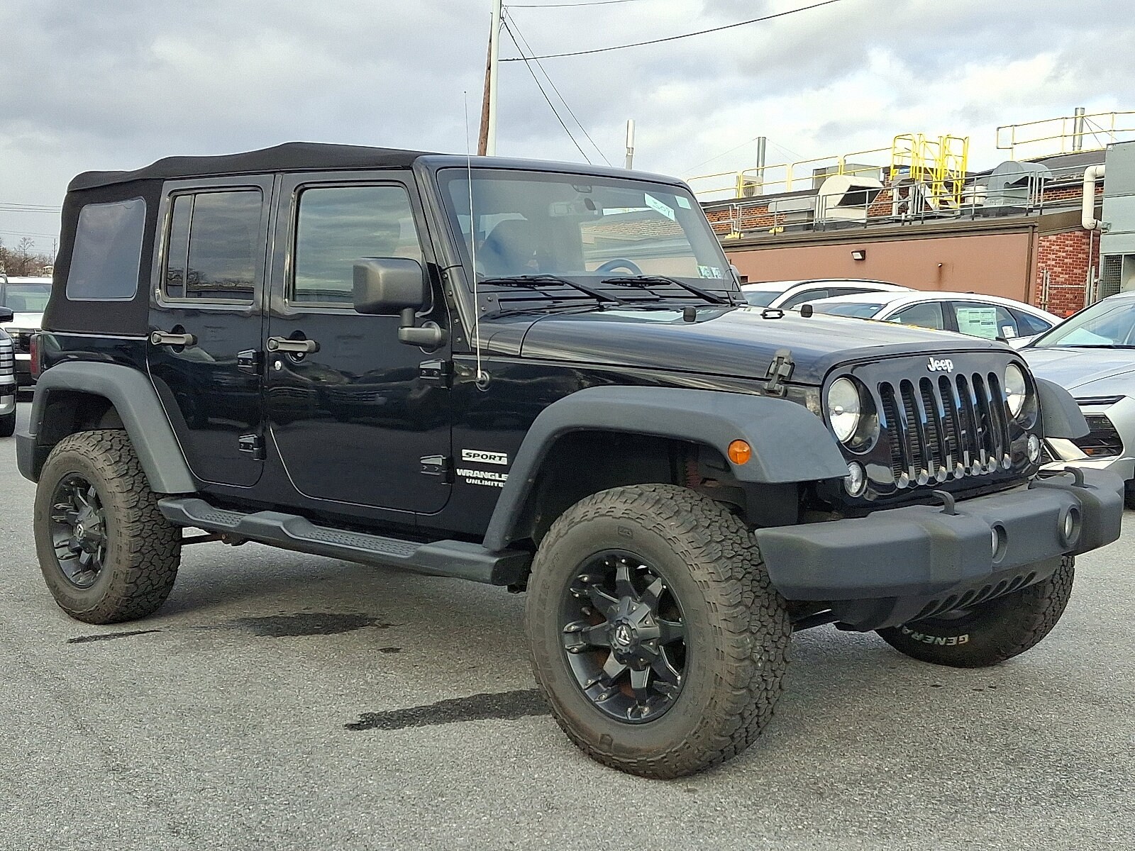 2014 Jeep Wrangler Unlimited Sport photo 3