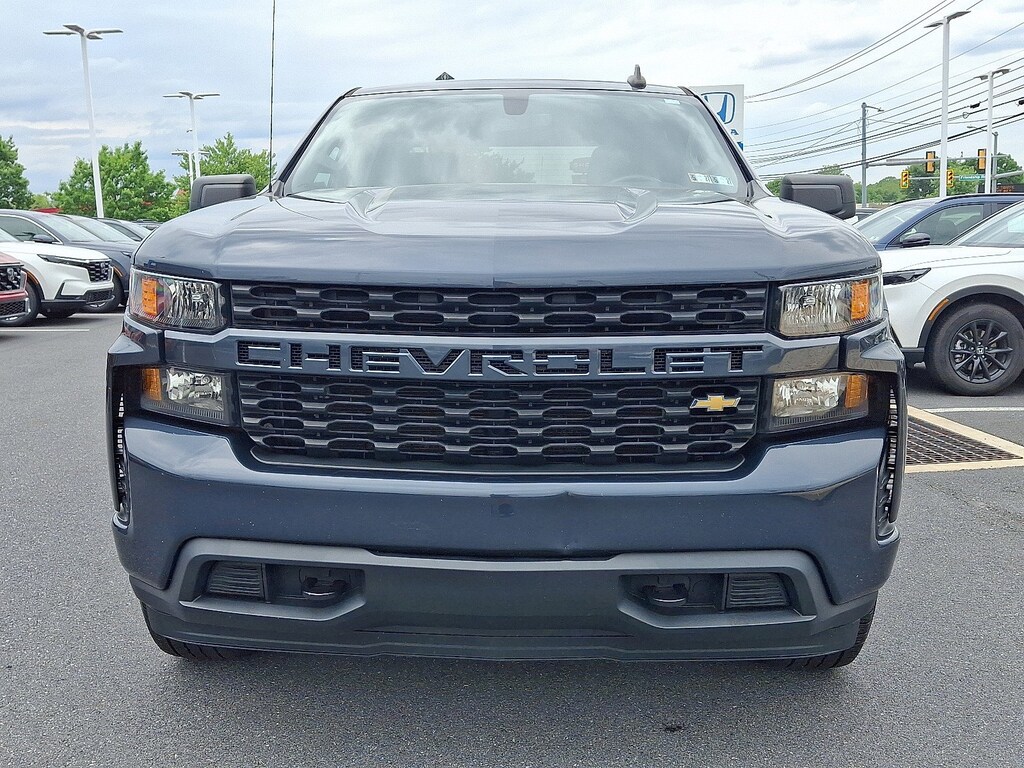 Used 2021 Chevrolet Silverado 1500 Custom 4WD Crew Cab 147 Custom