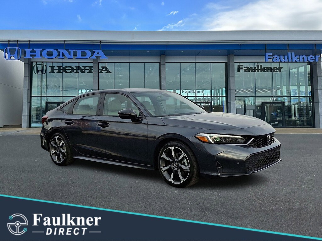 Certified 2025 Honda Civic Sedan Hybrid Sport Sport CVT