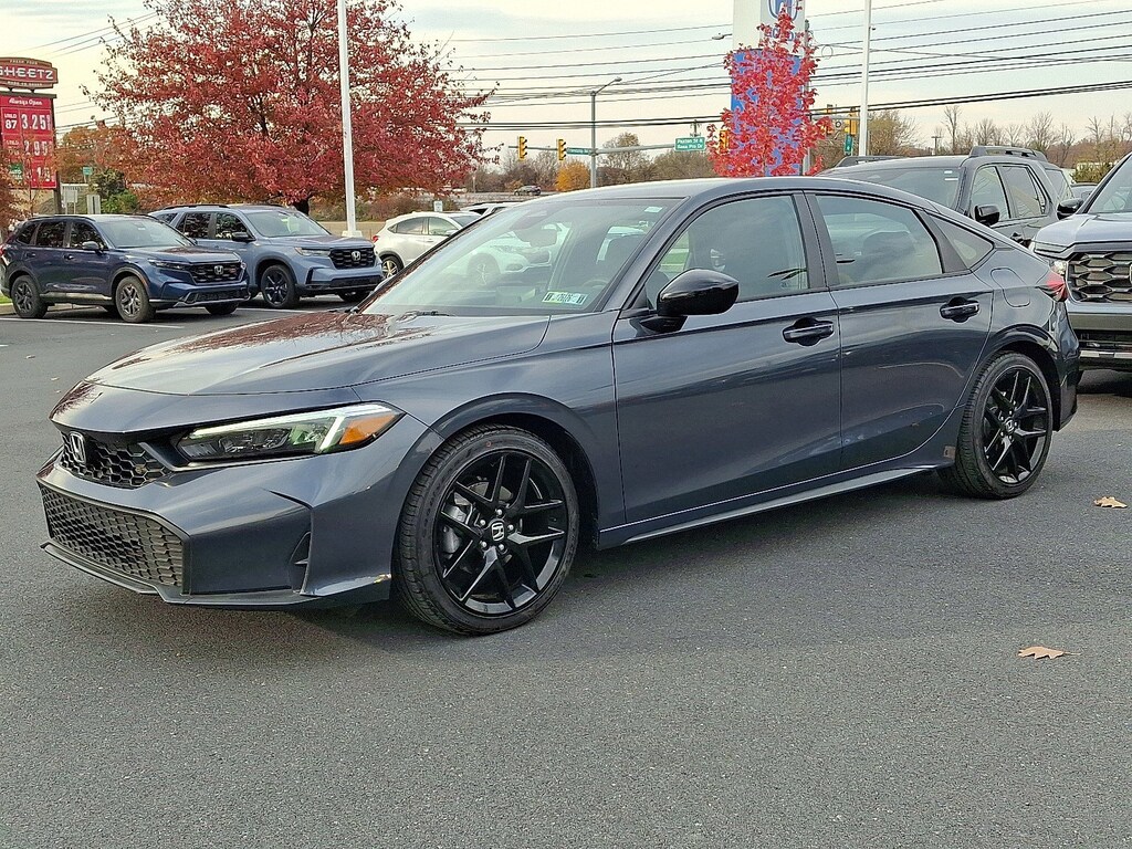 Certified 2025 Honda Civic Hatchback Sport Sport CVT