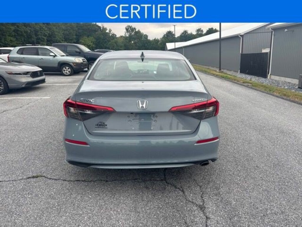 Certified 2023 Honda Civic Sedan Sport Sport CVT