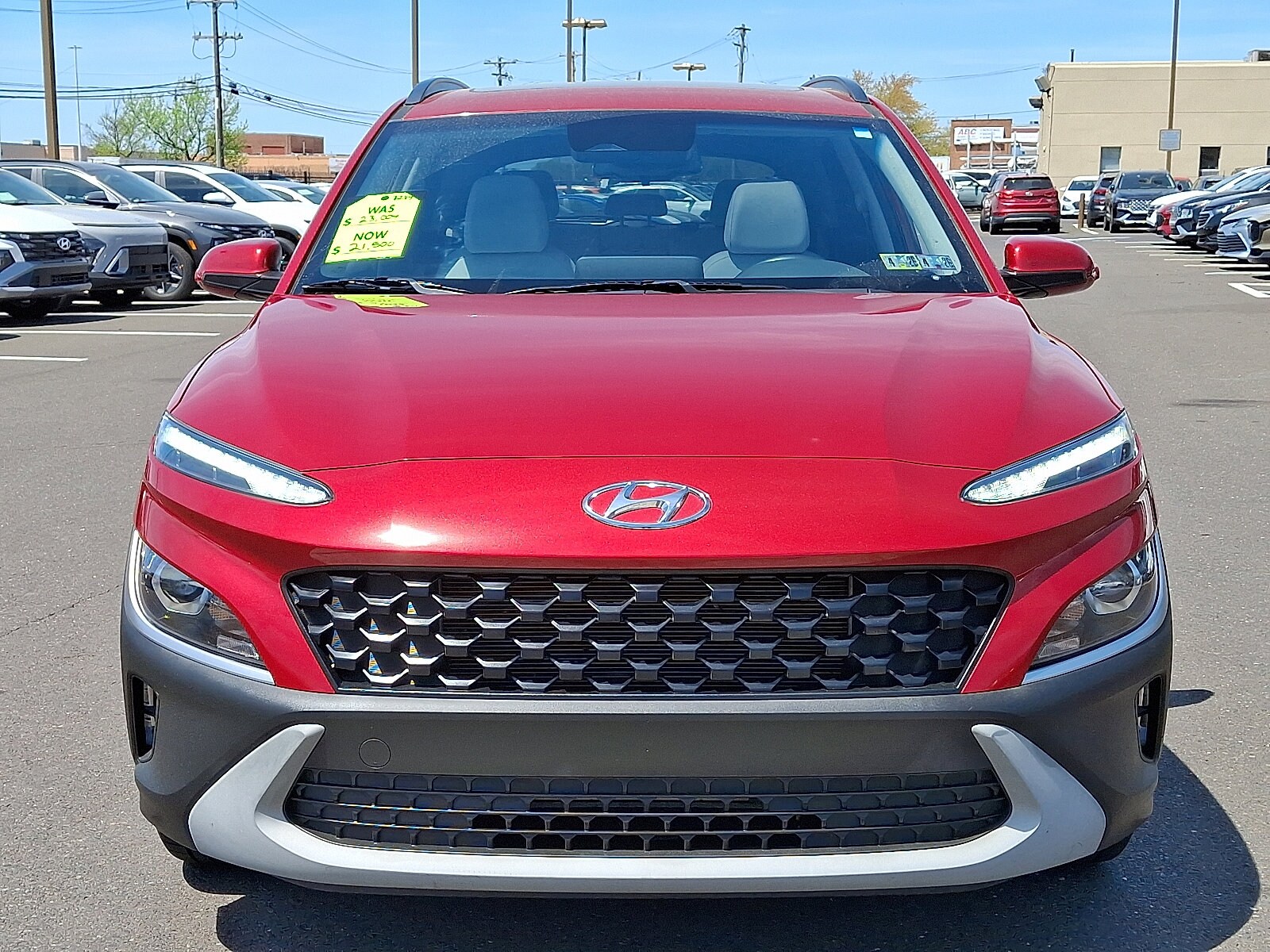 Certified 2022 Hyundai Kona SEL with VIN KM8K3CAB0NU897284 for sale in Doylestown, PA