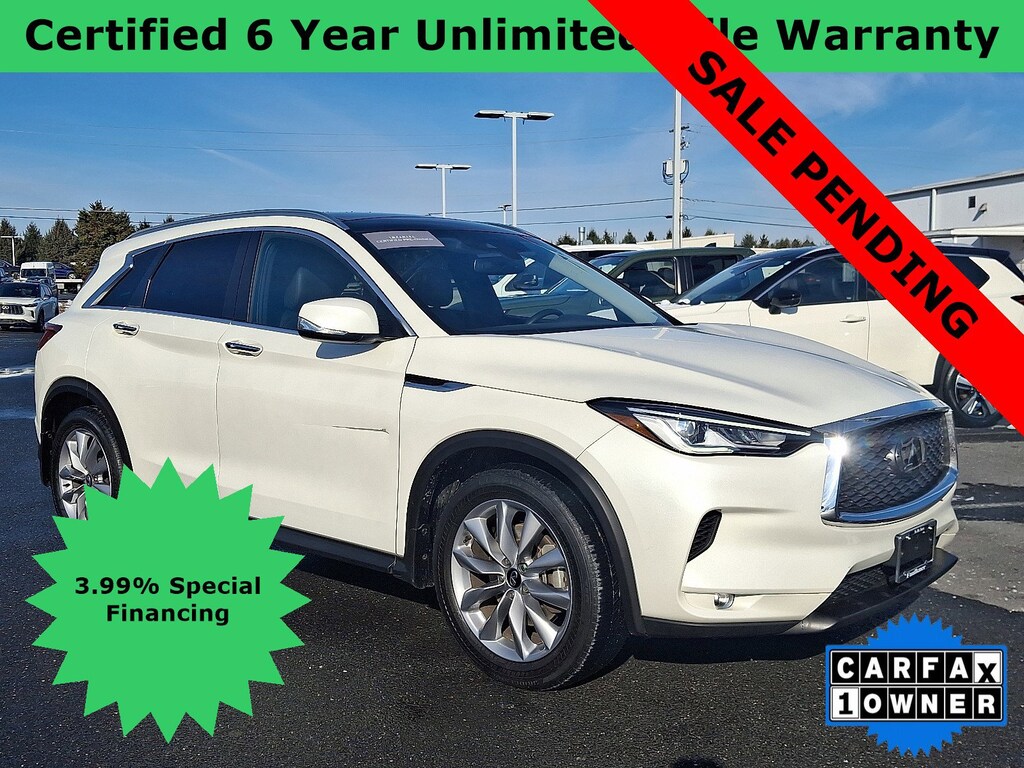 Certified 2022 INFINITI QX50 LUXE LUXE AWD